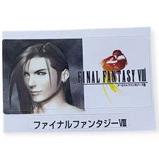 Sony PlayStation 1 PS1 Final Fantasy VIII 8 Vintage VTG Memory Card Sticker