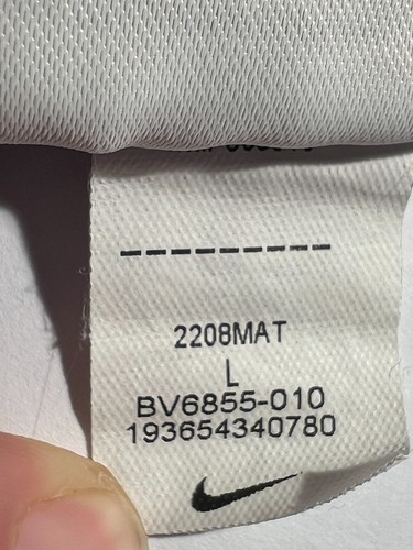 Nike Pantaloncini Sportivi Park 3 Dri Fit Slim Fit | Uomo | Nero/Bianco | Large - Foto 5 di 8