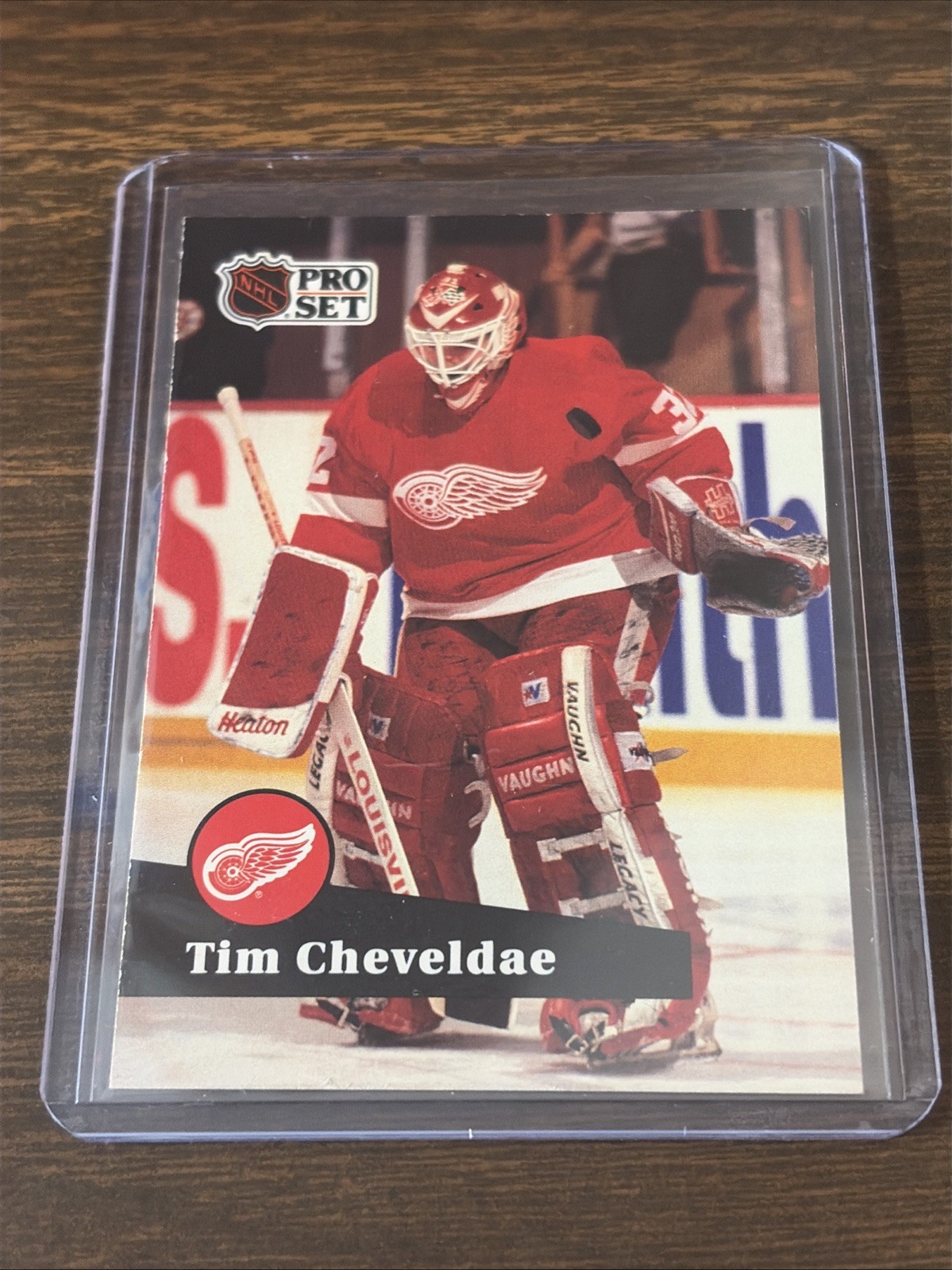 1991-92 Pro Set - Tim Cheveldae #57 Detroit Red Wings