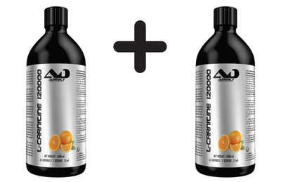 2 x Addict Sport Nutrition L-Carnitine 120000, Tropical Orange - (22,00 EUR/L)