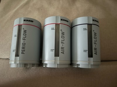 3x EMS  Air und Perio-Flow  Pulverkammer für Air Flow Master / Master Piezon