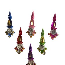 Indian Bollywood Bindi Body Jewel Self Adhesive, Crystal Forehead, Face Jewels