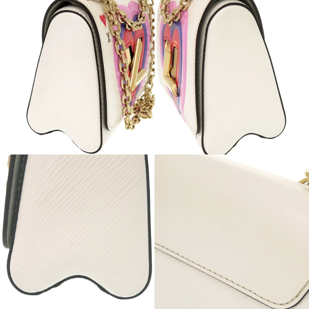 Louis Vuitton Authentic M57460 Epi Game On Twist Pm Shoulder Bag White *Pty9785 thumbnail 6