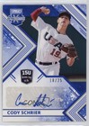 2018 Elite Extra Edition 15U National Team Signatures Blue /25 Cody Schrier Auto