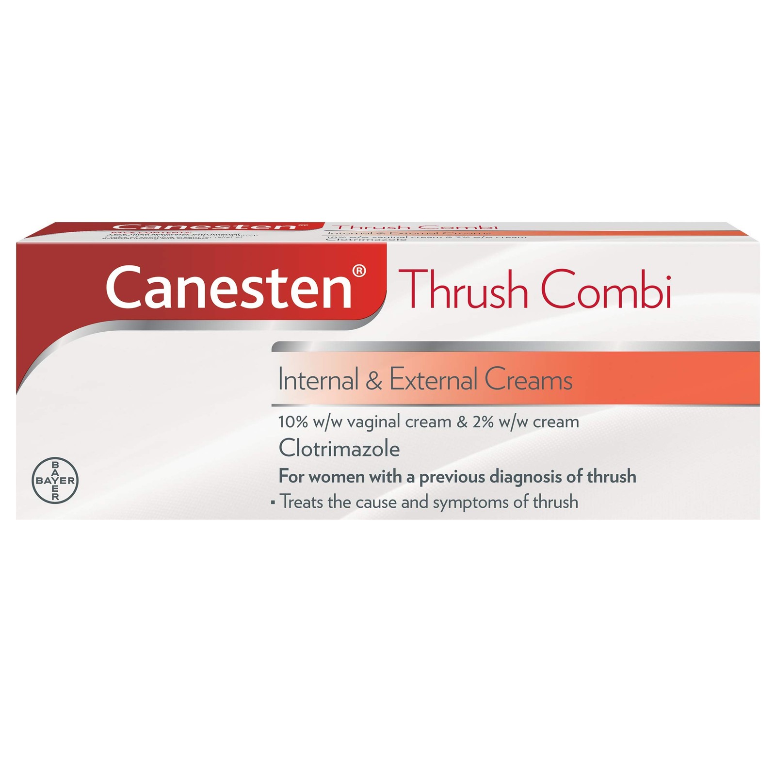 Canesten Thrush Combi Internal & External Creams for Thrush Treatment |