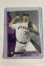 2021 Topps Finest - Justin Verlander #41 HOF