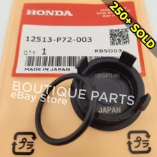 OEM Genuine for Honda Cam Cap Plug & Seal Gasket 12513-P72-003 at Cylinder Head