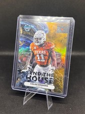 Colin Simmons 2025 Bowman U Best Send the House Gold /50 #SH-6 Texas Longhorns