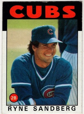 1986 Topps Baseball Ryne Sandberg No. 690 Chicago Cubs