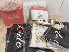 Bride Squad Bachelorette Party Bridal Kit Sashes Veil Tiara Banner