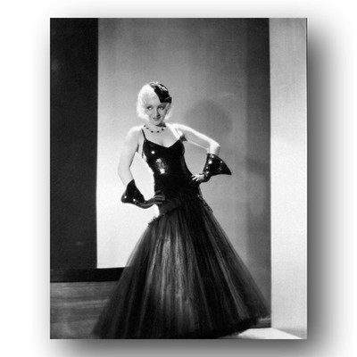 Claudette Colbert Photo 8x10 1929 Portrait Paramount Pictures Actress Evening Go