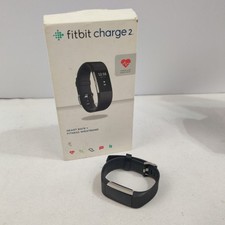Fitbit Charge 2 Fitness Wristband Tracker - BLACK - NO CHARGER