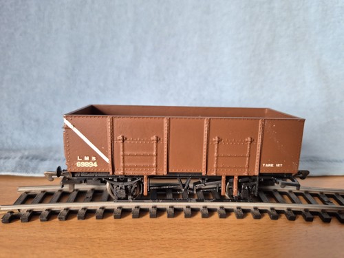 Dapol Spur O LMS 20T Stahlseiten-Mineralwagen Nr.69894 v. guter unverpackter Zustand | Condition: Used