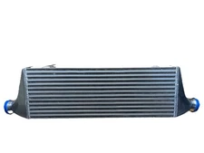 UNIVERSAL ALUMINUM TURBO FMIC JDM FRONT MOUNT INTERCOOLER SYSTEM 35x9x3