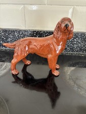 Vintage Coopercraft Irish Red Setter Figurine Ceramic Dog Ornament England