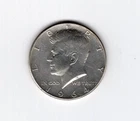 US 1964 half dollar Kennedy silver 0.9 you grade