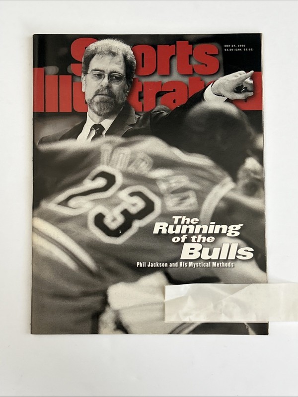 Sports Illustrated Magazine May 27, 1996 The Running Of The Bulls Phil Jackson