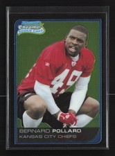 2006 Bowman Chrome #5 Bernard Pollard Kansas City Chiefs Rookie