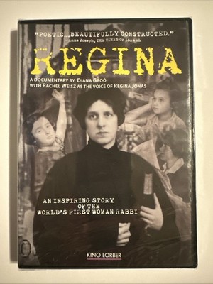 Regina DVD Movie Documentary 1st Woman Rabbi Holocaust WWII Germany Free Ship