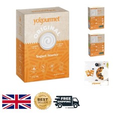 Natural Yogurt Starters - 6 Sachets (18g) for Probiotic-Rich Homemade Yogurt