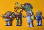 Vintage 1984 Cabbage Patch Kids Sailor, Baseball, Bald Head, Baby With Baby Doll