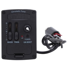 2  Band EQ Pickup Ukulele Equalizer Tuner Amplifier Musical Instrument Accessorie
