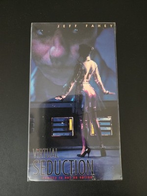 RARE Virtual Seduction VHS Tape Jeff Fahey, Dolenz Erotic NEW HORIZONS Untested