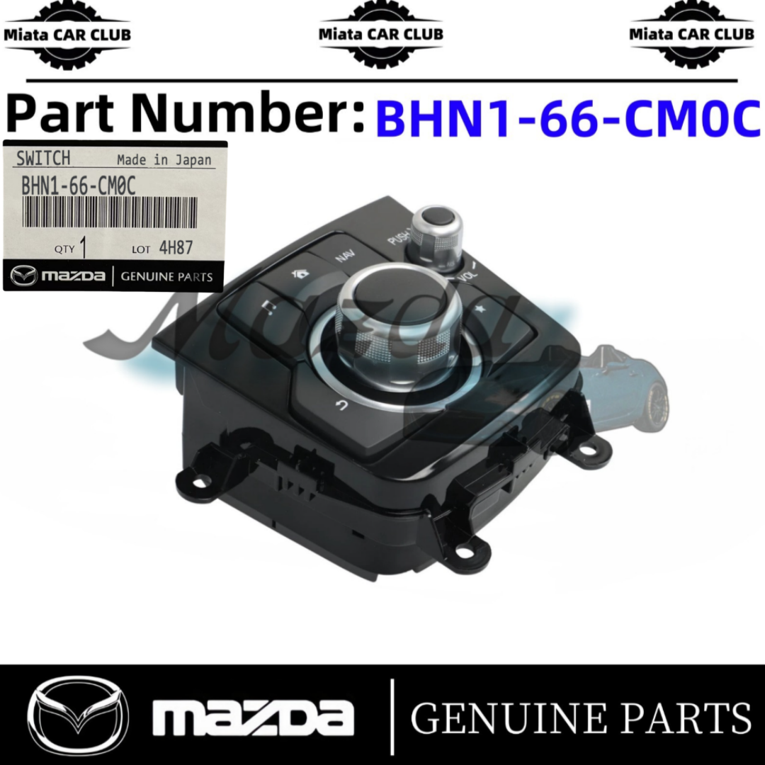 2016 Mazda 3 Radio Navigation Control Unit Switch OEM Bhn1 66 Cm0