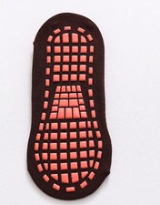 1-3 Pair Pilates Grip Socks for Women Yoga Barre Workout Non Slip Athletic Socks