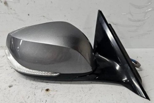 2014-2021 Infiniti Q50 Right Passenger Side View Mirror Door Assembly Gray Oem