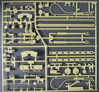 Tamiya 1/35th Scale Tiger I Initial Afrika - Parts Tree A from Kit No. 35227