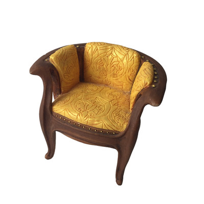 Take A Seat Mini Chair Art Nouveau #24001 Raine Willitts Vintage 1999