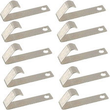 10Pcs AA/A/CR2/9V Batteries Metal Battery Spring Contact Plate Replacement for R