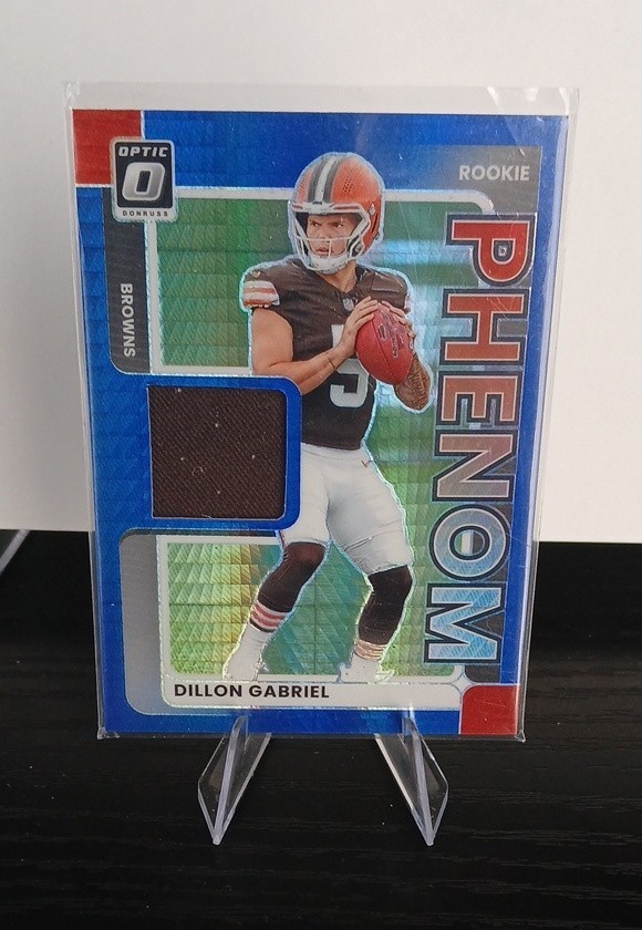 2025 Optic - Rookie Phenoms Dillon Gabriel #RPBH-DGL Blue Hyper Prizm (MEM, RC)