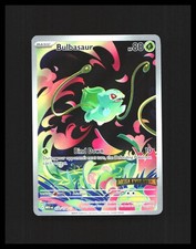 Bulbasaur Pokémon Mega Evolution STAMPED 133/132 ILLUSRATION RARE