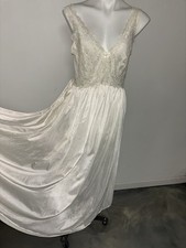 shadowline Vintage Lace nightgown women  s 1x Excellent Condition
