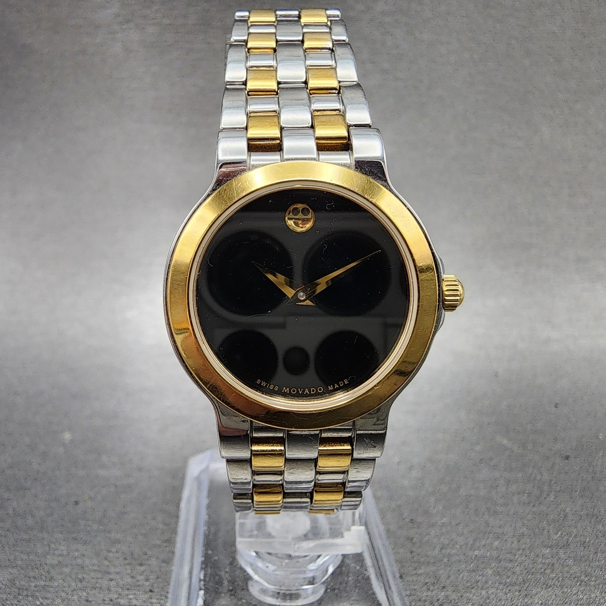 Ladies Movado Movado Museum Two Tone Movado Museum Watch Women