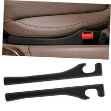 2 Pack Car Seat Gap Filler Car Seat Gap Interior Universal Fit PU Leather Car