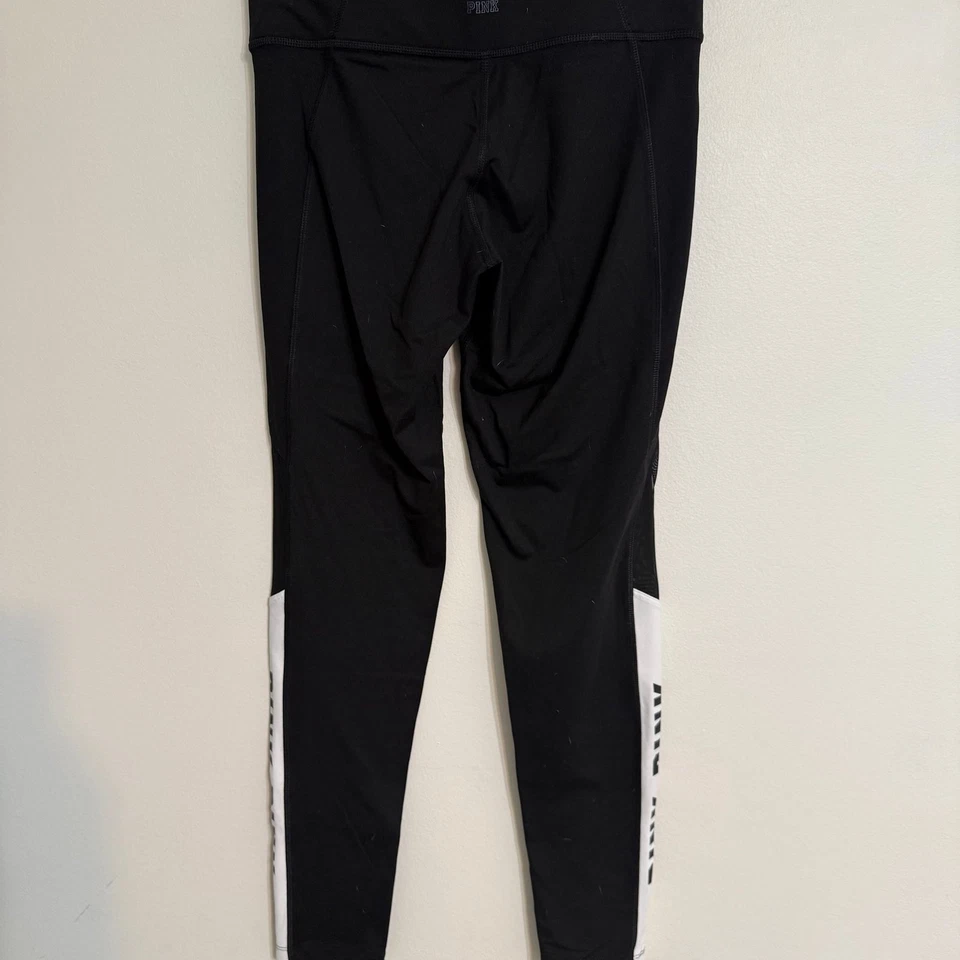 Леггинсы Victoria's Secret маленькие розовые идеальные для йоги сетчатые - Изображение 2 из 4