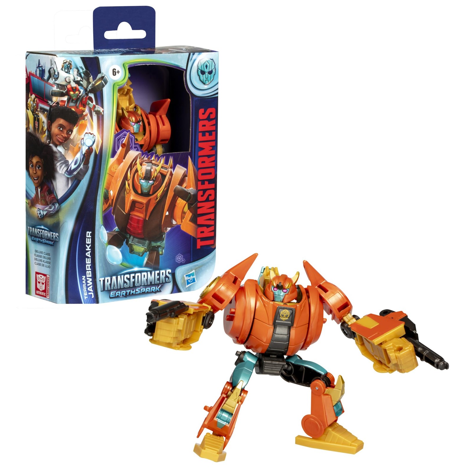 Transformers EarthSpark Deluxe Class Terran Jawbreaker Action Figure 4290₽