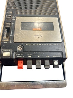 SONY TC-205 カセットレコーダー SONY マイクロカセットレコーダーM-205 Sony TC-205 Portable Cassette