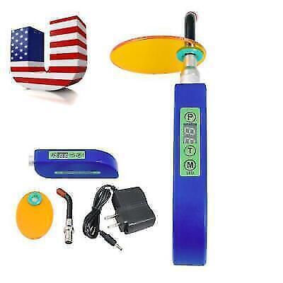 Professional Wireless Dental LED Curing Light | 1500mW/cm² High Power | Dental Restoration Tool