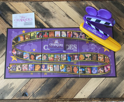 The Wonderful World of Disney Charades Game in Collectors Tin Box Complete