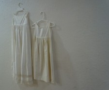 Antique: 1877 Christening Garmets  Gown or Petticoat  Gown or Undergarment