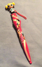 Rare Bubbles Powerpuff Girl Pink Heart 24-Inch Umbrella 2002 Cartoon Network