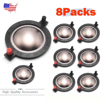 8PCS Replacement Diaphragm for B&C DE750-8,DE750TN,DE82,DE82TN,DE85,EAW CD-5001
