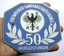 CAR BADGE - ADAC CAR GRILL BADGE EMBLEM LOGOS METAL ENAMLED