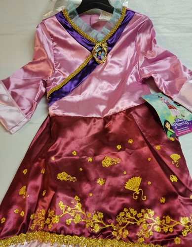 Disney Princess Mulan - Deluxe Child Dress Up Costume - Size XS 3T-4T Toddler - Picture 4 of 7