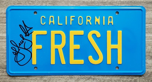 DJ Jazzy Jeff Signed Replica Fresh Prince Of Bel Air License Plate LEGEND RAD - Picture 2 of 2
