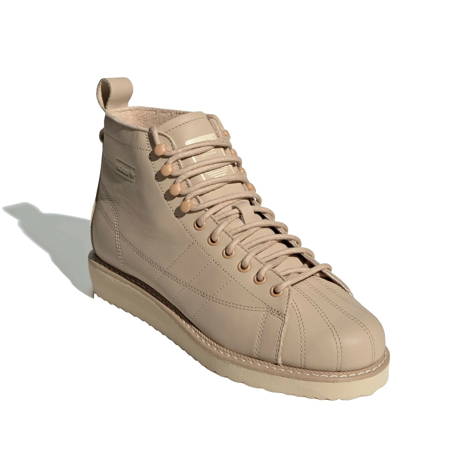 Botas informales superiores de cuero para mujer